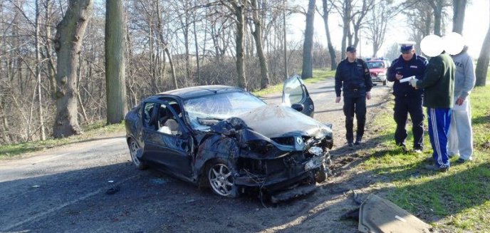 Artykuł: Wypadek na drodze wojewódzkiej W 504 – Braniewo ul. Elbląska.
