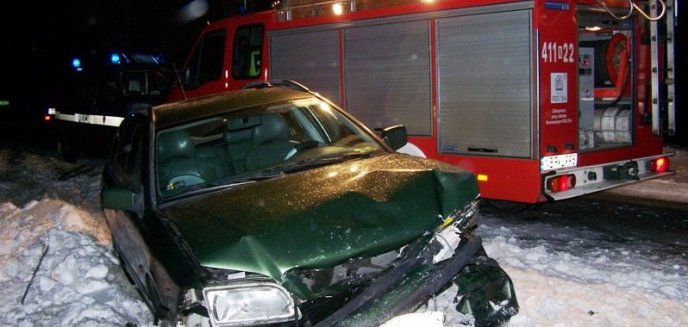 Artykuł: Wypadek z udziałem dwóch pojazdów – Piotrowiec gm. Pieniężno