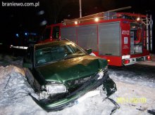 Wypadek z udziałem dwóch pojazdów – Piotrowiec gm. Pieniężno