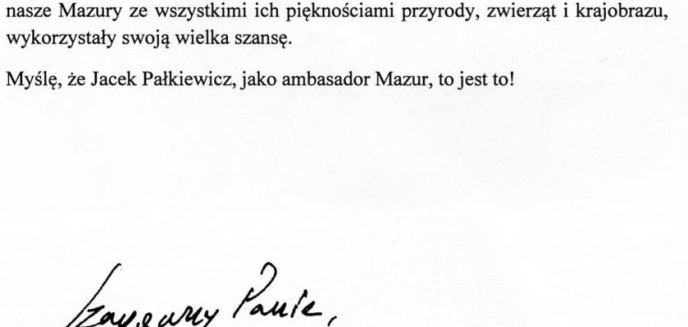 Artykuł: Andrzej Wajda poparł kampanię Mazury Cud Natury