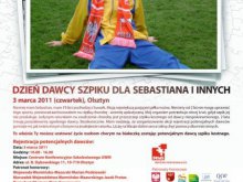 Dzień Dawcy Szpiku dla Sebastiana i Innych w Kortowie