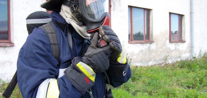 Artykuł: Pożar kotłowni – ćwiczenia braniewskich strażaków