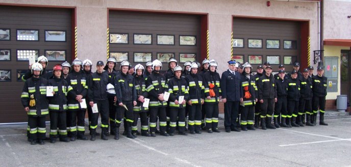 Artykuł: Szkolenie strażaków -ochotników