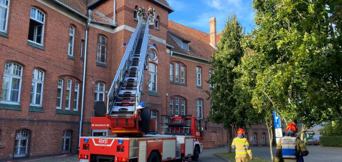 Artykuł: Pożar w Urzędzie Miasta – to tylko doskonalenie zawodowe strażaków PSP